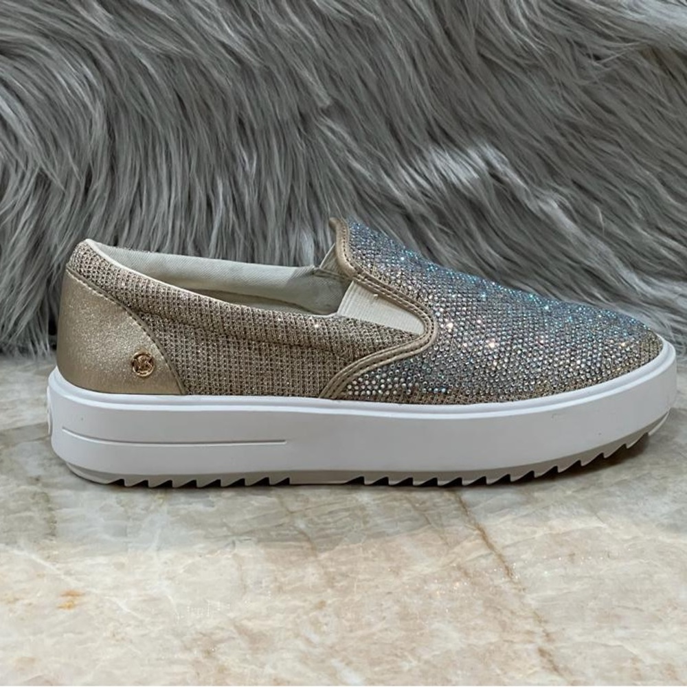 Michael Michael Kors Women’s Keaton Glitter Shoes. New - Picture 7 of 10